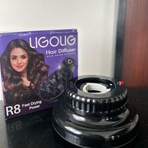 Black Hair Diffuser fast drying new in box